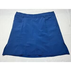 Allyson Whitmore Golf Women's Blue Golf Skort - Size 12P (32x17)